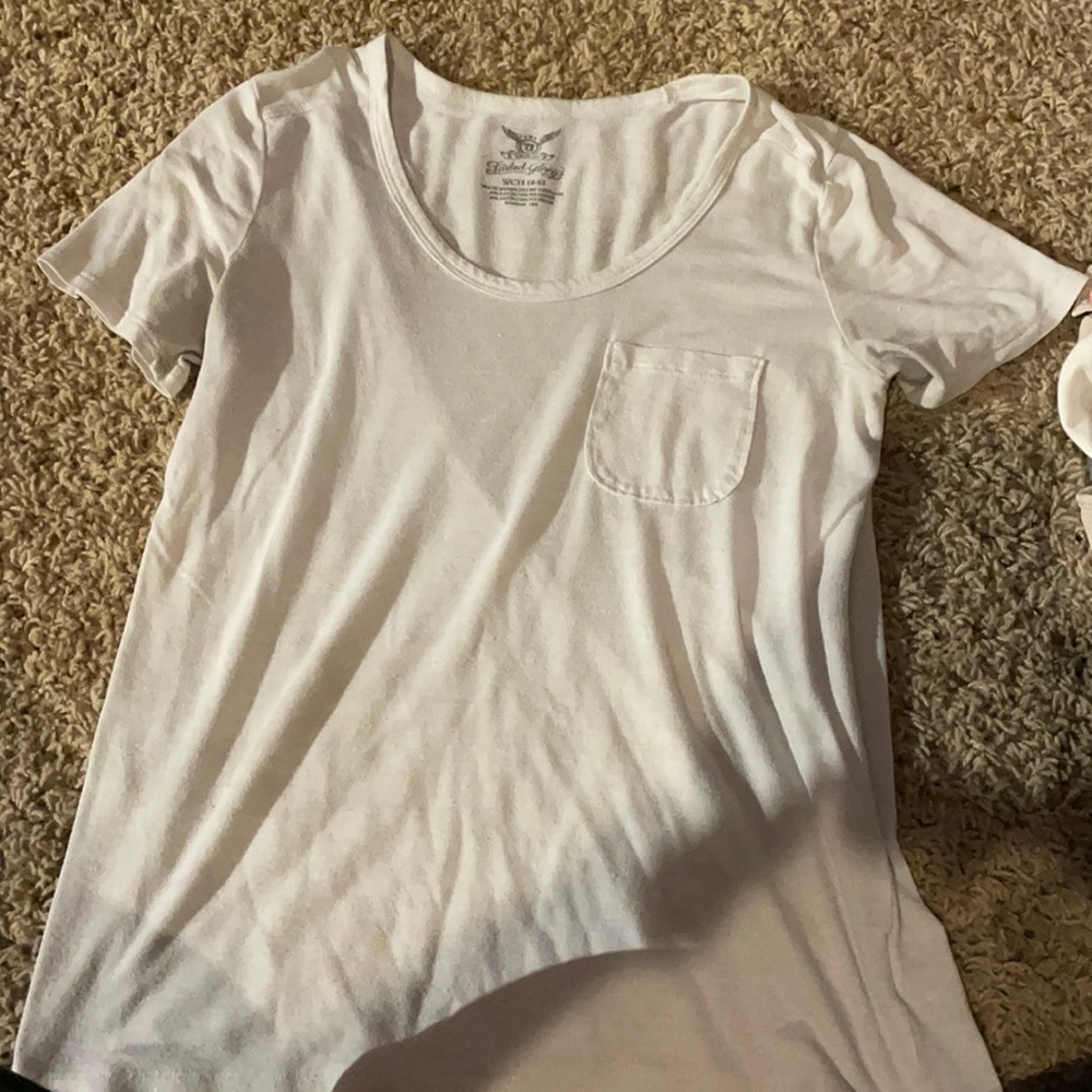 White shirt sleeve